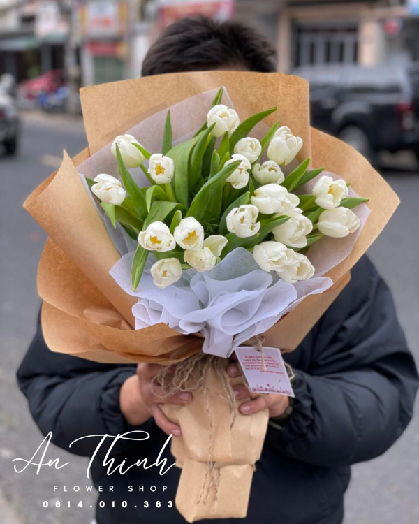 Bó Hoa Hồng Đỏ Shop Hoa Tươi An Thịnh Bó Hoa Hồng Đỏ