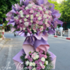 Shop Hoa Tươi An Thịnh Kệ Hoa Khai Trương Hồng Phát Tone Đỏ