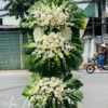 Kệ hoa tang kễ vàng - HV021