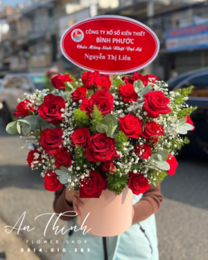 Giỏ hoa tặng mặt trời - HG019