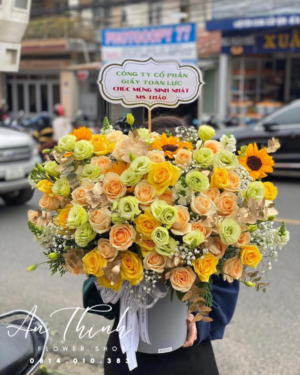 Giỏ hoa tặng ý nghĩa - HG029