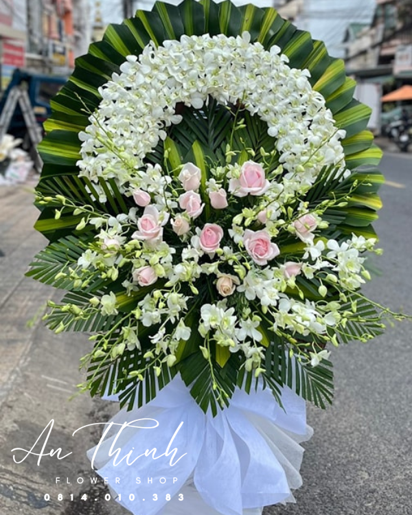 Chân thành chia buồn - HN062 Shop Hoa Tươi An Thịnh Chân thành chia buồn - HN062