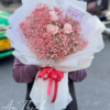 Bó hoa babi hồng - HN019