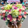 Giỏ hoa tặng vợ -  HG032