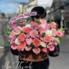 Giỏ hoa khởi đầu mới - HG080 Shop Hoa Tươi An Thịnh Giỏ hoa khởi đầu mới - HG080