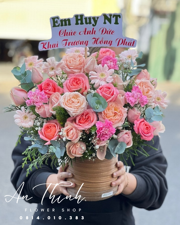 Bước tới ben em - HG068 Shop Hoa Tươi An Thịnh Bước tới ben em - HG068