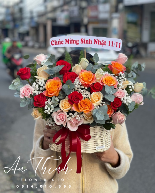Đặt lãng hoa đẹp - HG040 Shop Hoa Tươi An Thịnh Đặt lãng hoa đẹp - HG040