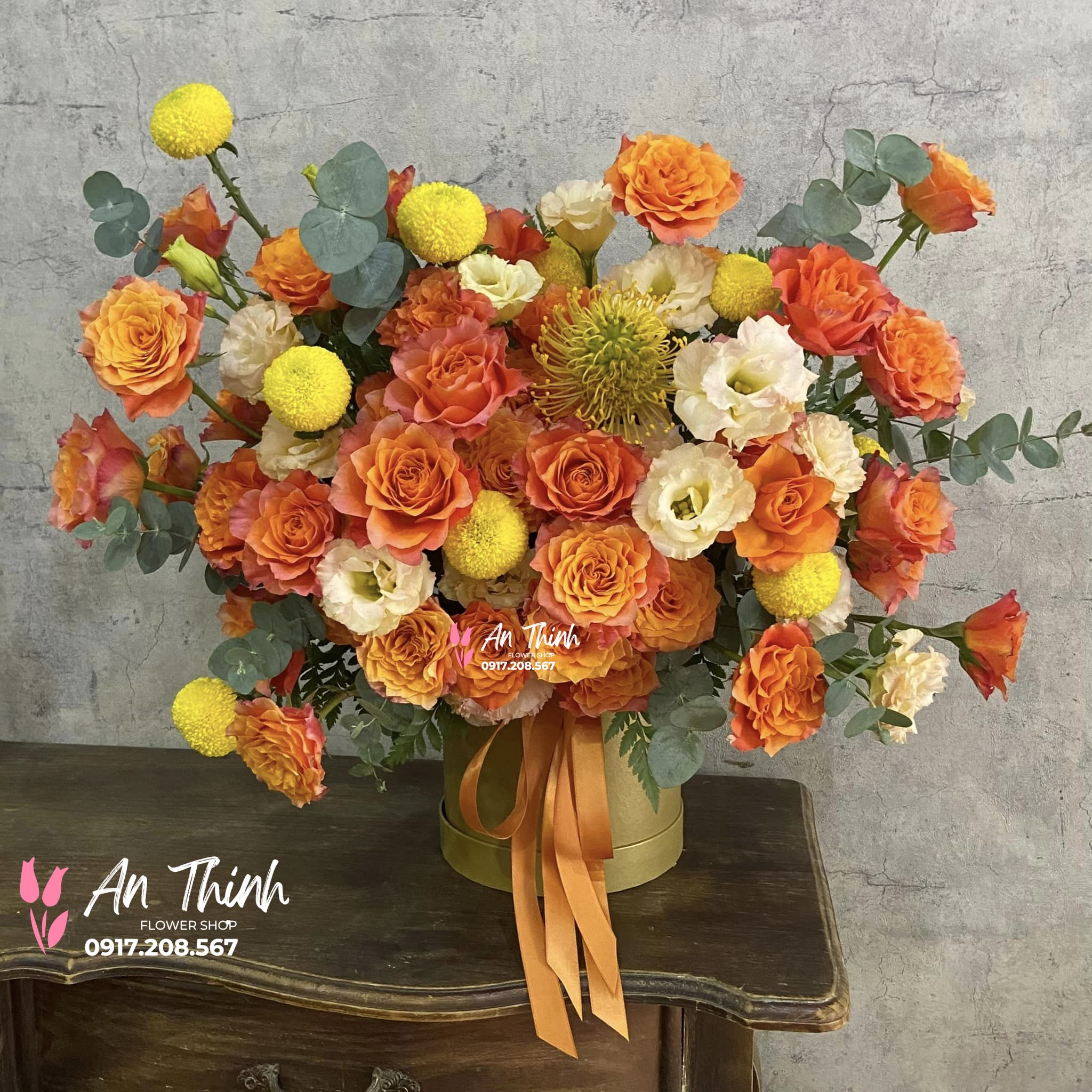 Hoa Giỏ - HG107 Shop Hoa Tươi An Thịnh Hoa Giỏ - HG107